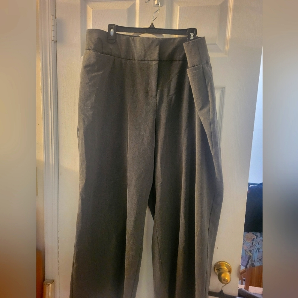 Allie dress pants, short length, runs big, wide width legs